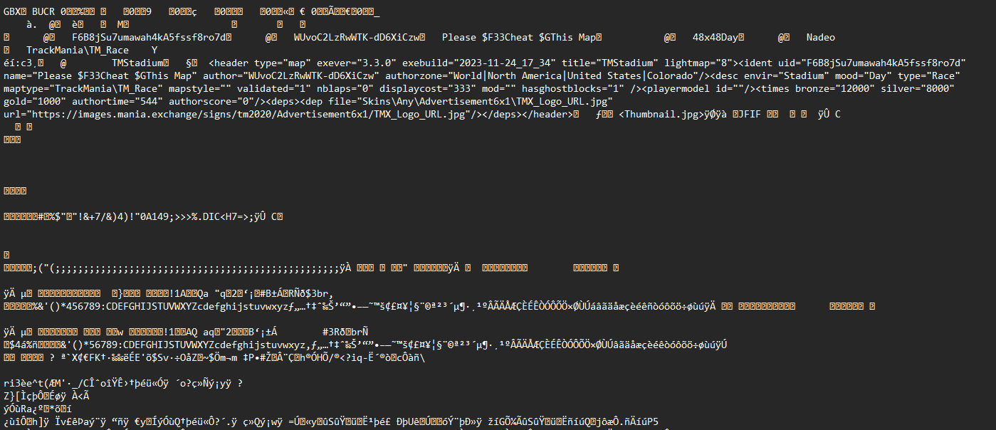 A picture of the editor